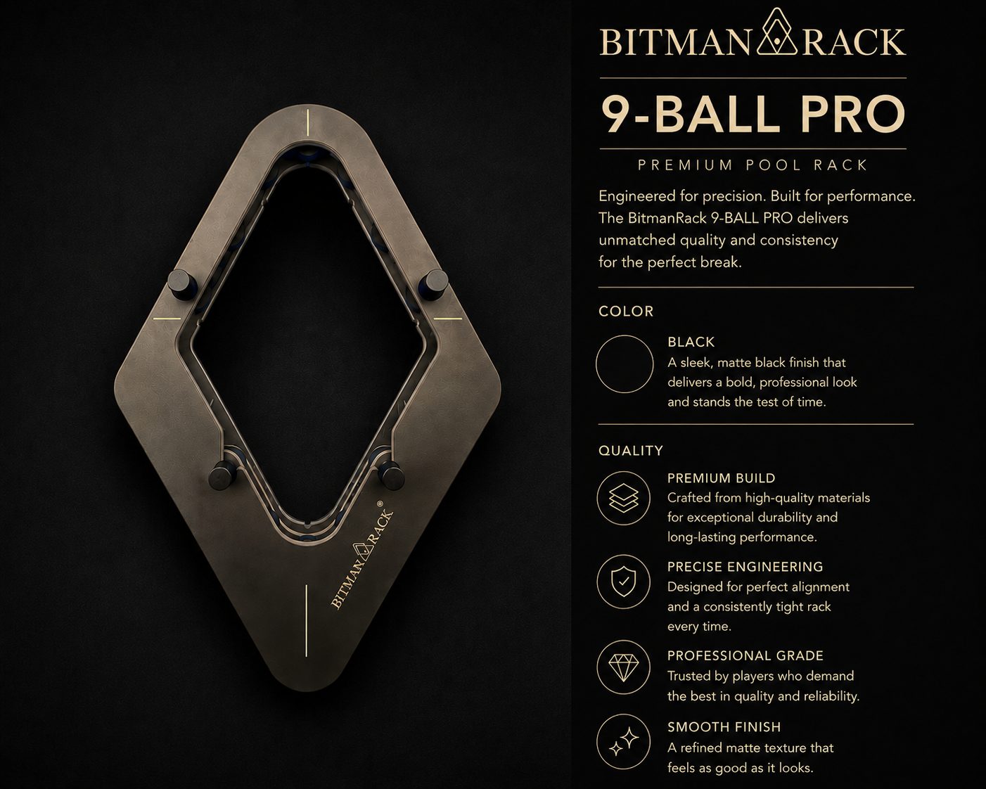 BitmanRack 9-BALL PRO