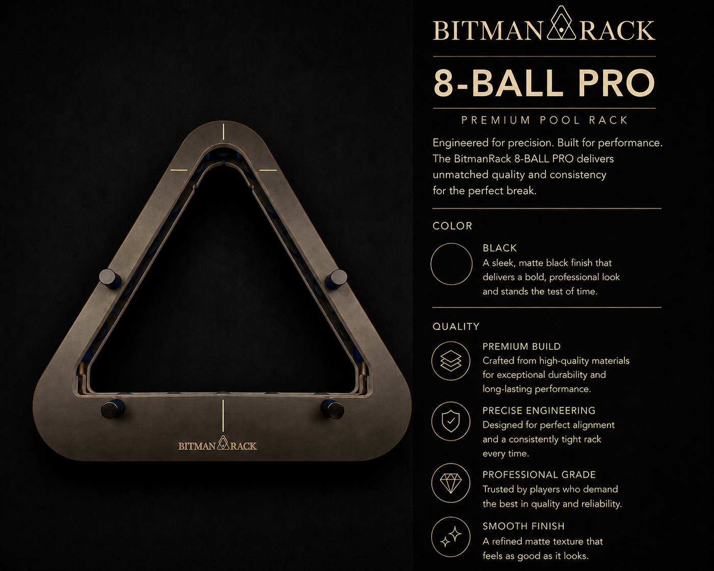 BitmanRack 8-BALL PRO