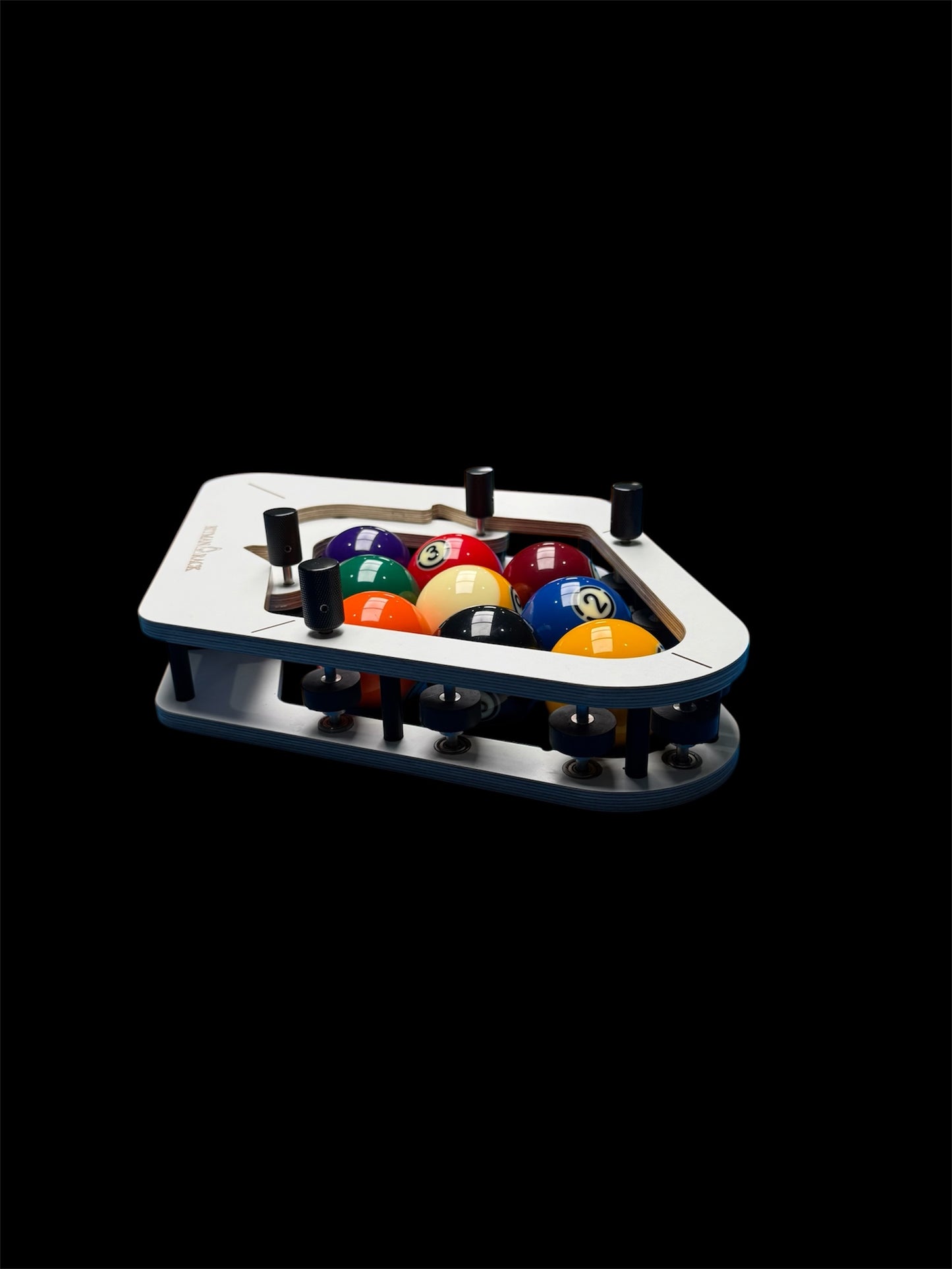 BitmanRack 9-BALL LITE• Pool Billiard Triangle Rack Precision Alignment Accesories