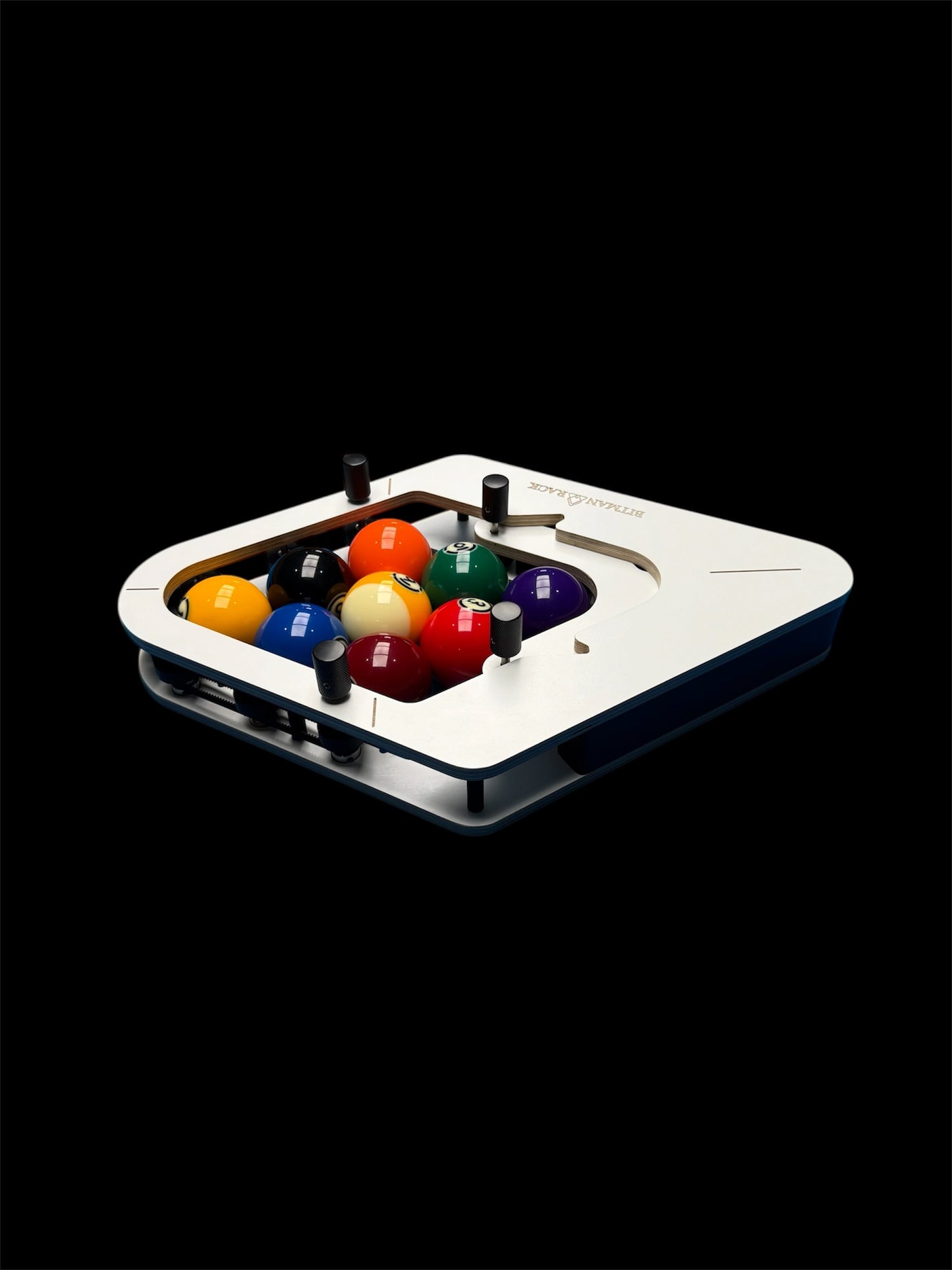 BitmanRack 9-BALL LITE• Pool Billiard Triangle Rack Precision Alignment Accesories