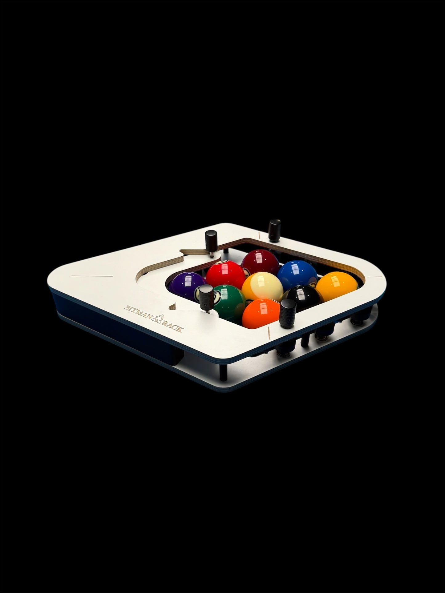 BitmanRack 9-BALL LITE• Pool Billiard Triangle Rack Precision Alignment Accesories